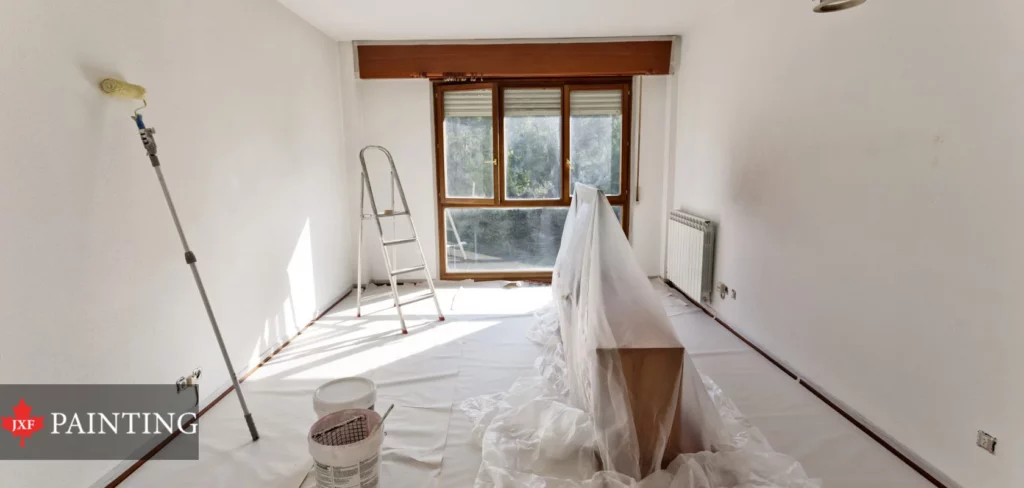 how to prepare room for painting