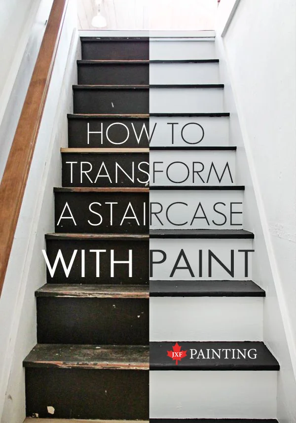 painted stairs ideas