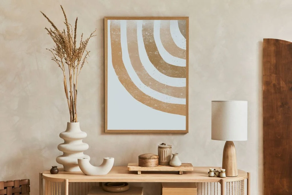 earthy tones interior painting