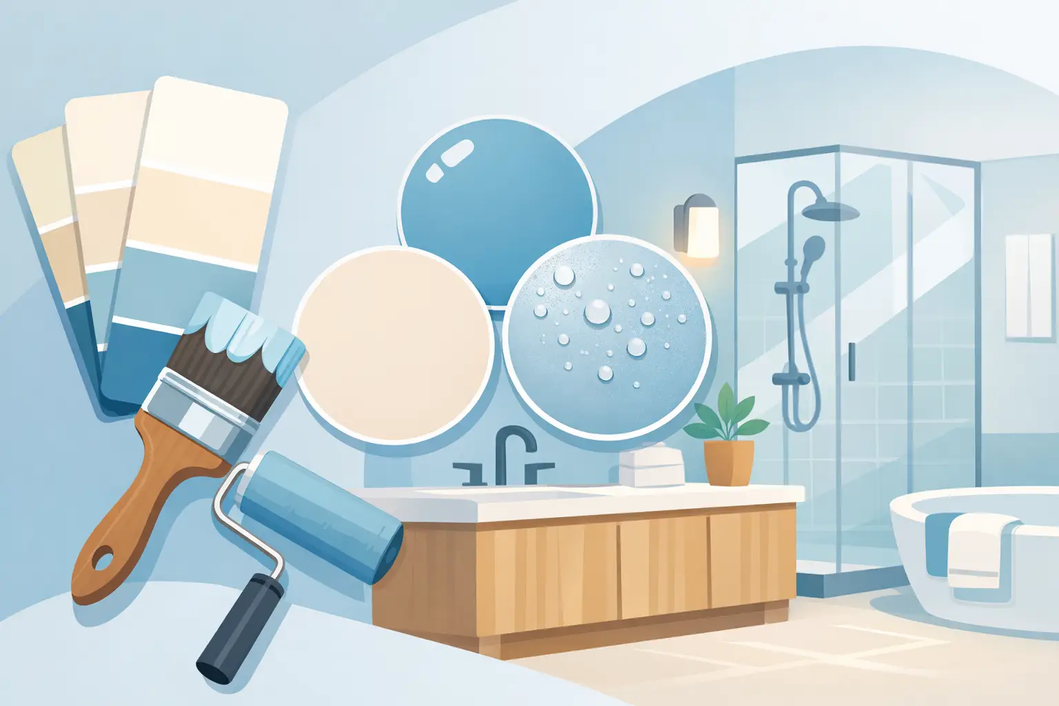 Best Paint Finishes for Bathrooms