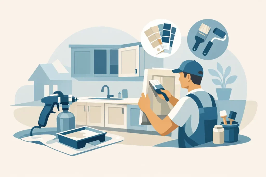 Cabinet Painting Contractors: What to Expect