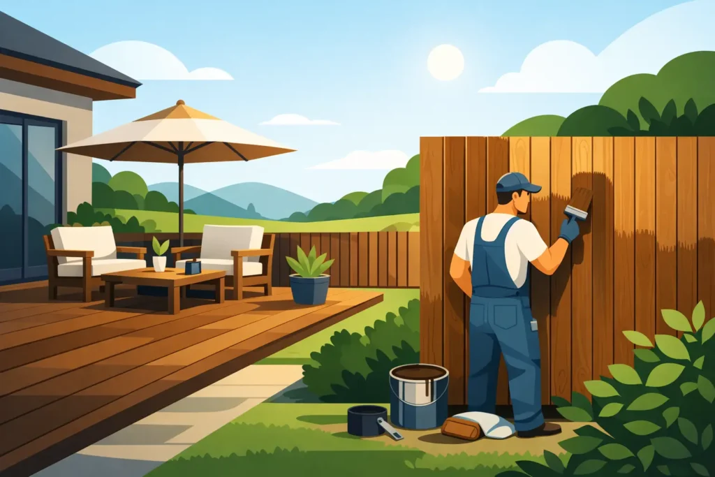 Deck and Fence Staining That Lasts