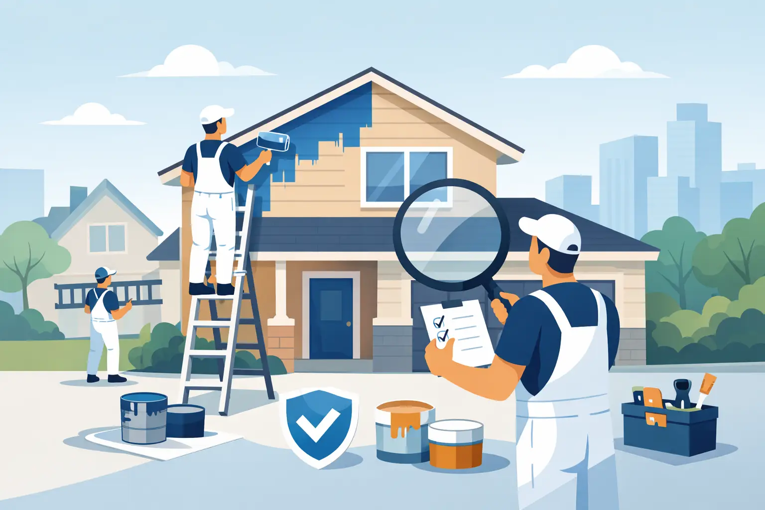7 Checks for Exterior House Painters North York