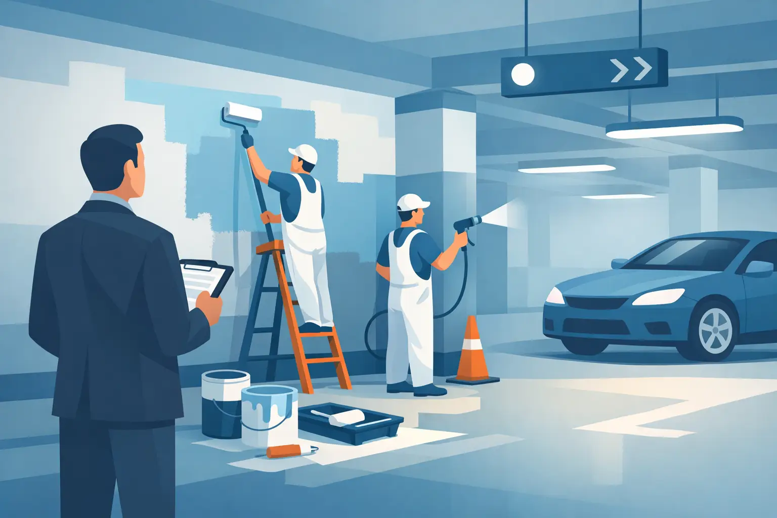 Choosing a Parking Garage Painting Contractor