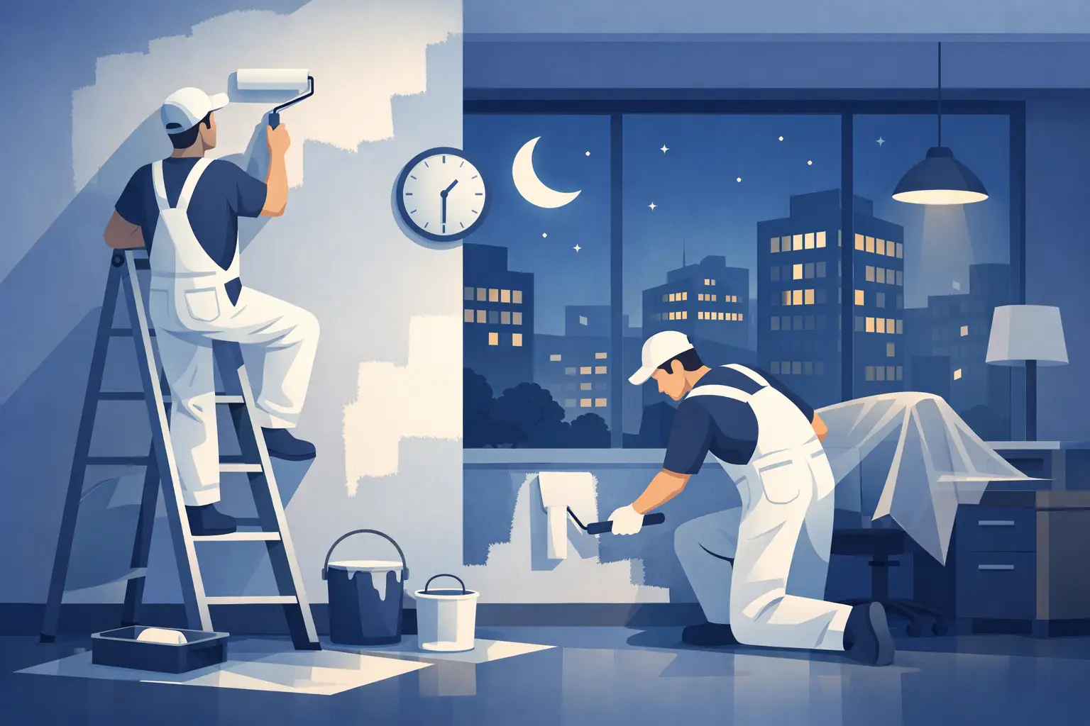 Do Painters Work Overnight? A Practical Guide