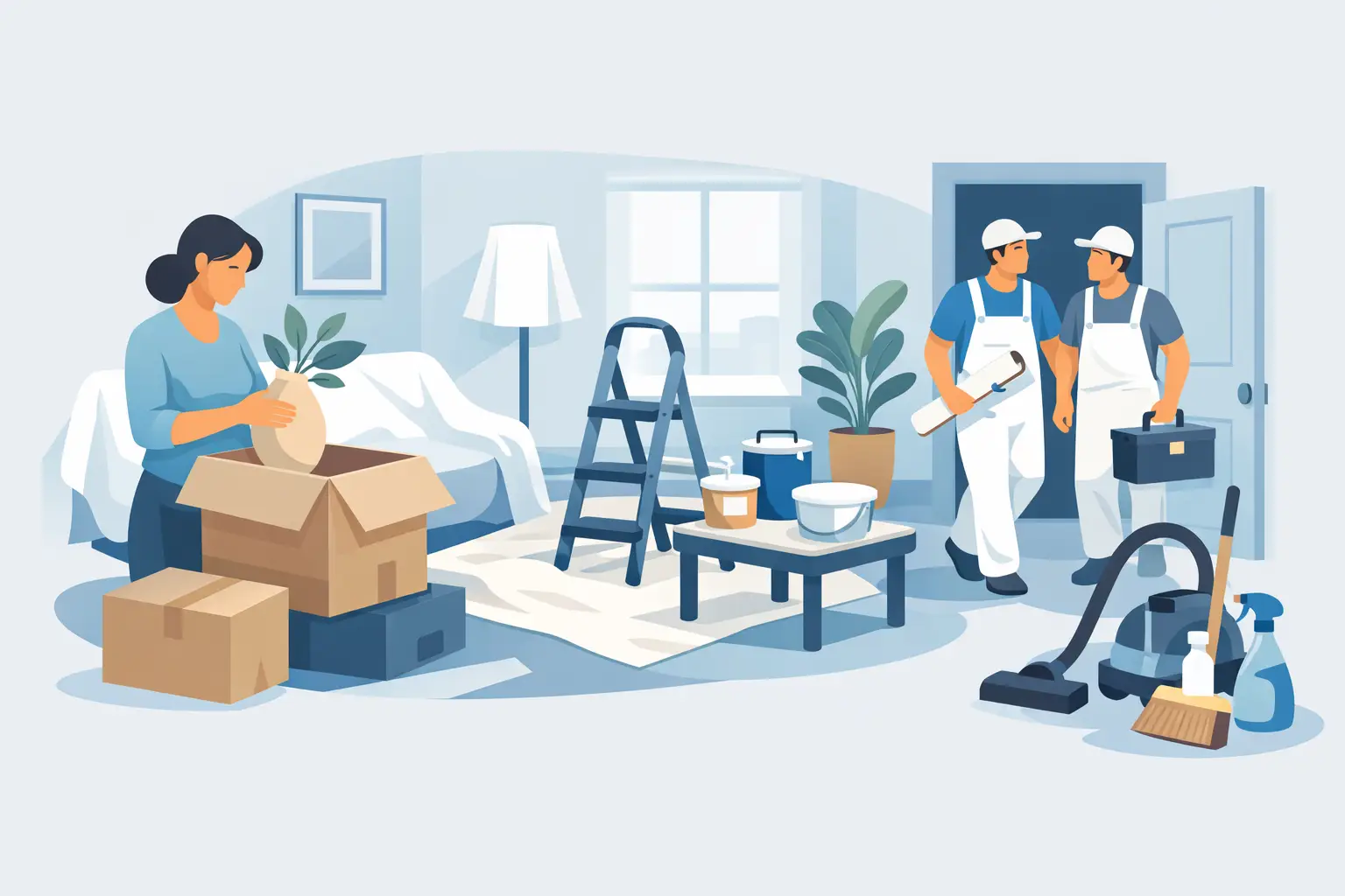 How to Prepare for Painters Before They Arrive