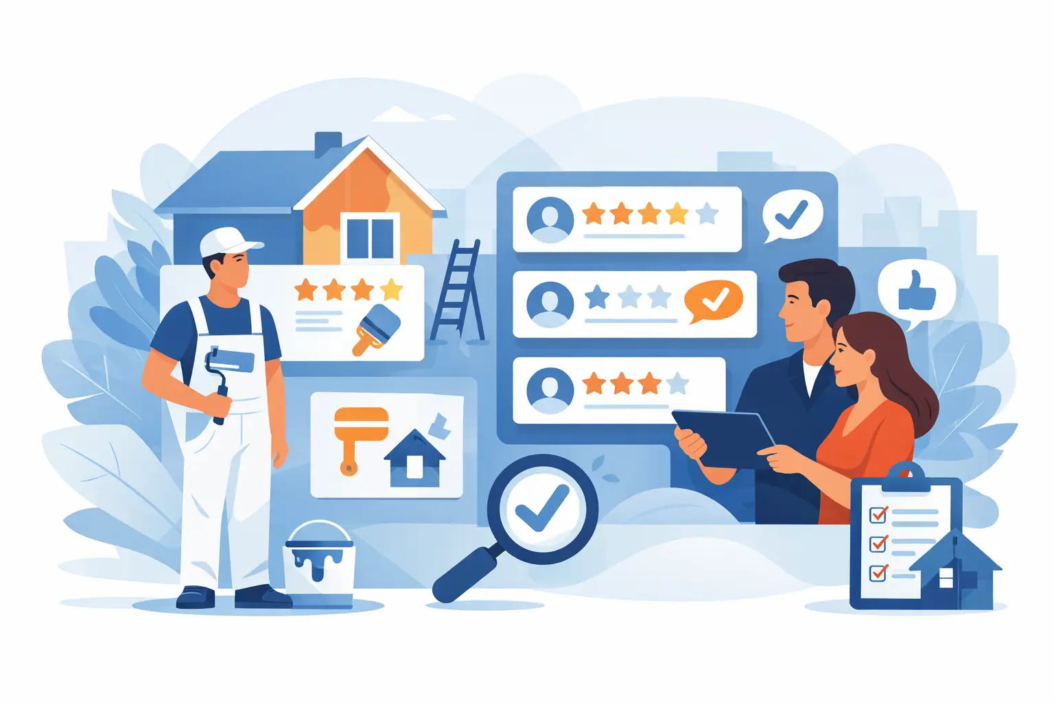 What Painter Reviews Should Tell Property Owners
