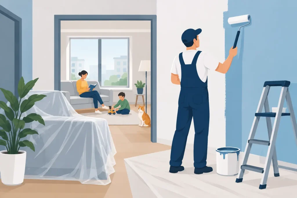A Practical Guide to Painting Occupied Buildings