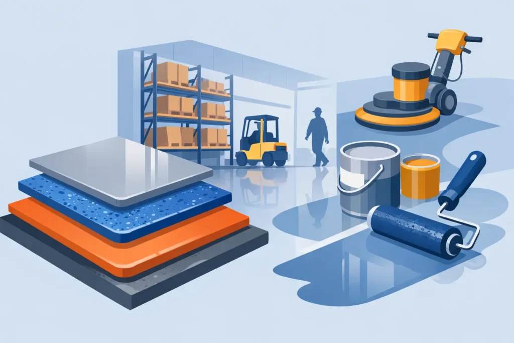 Best Coatings for Warehouse Floors Explained