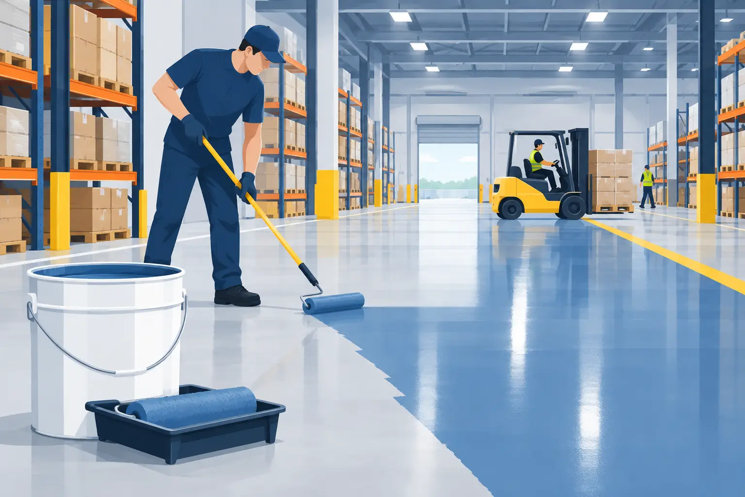 Best Warehouse Paint for High-Traffic Facilities