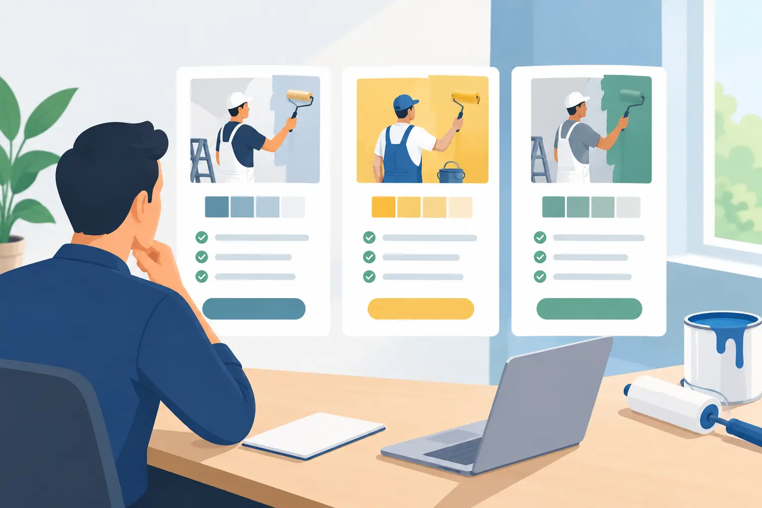 Painter Quote Comparison for Better Hiring