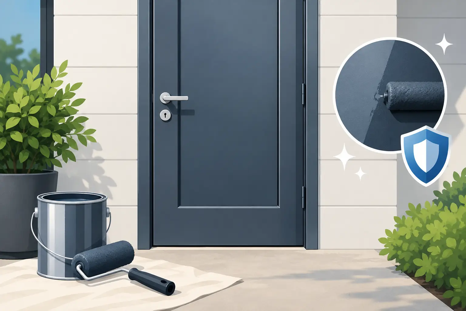 Best Paint for Metal Doors That Won’t Peel