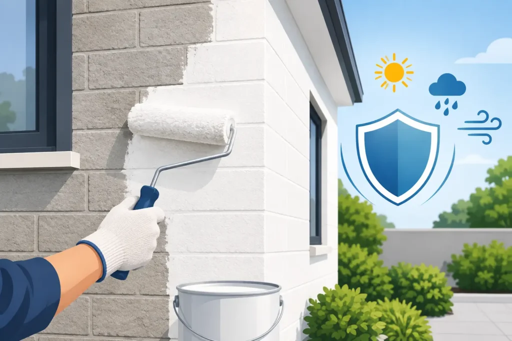 Masonry Paint That Protects Exterior Surfaces