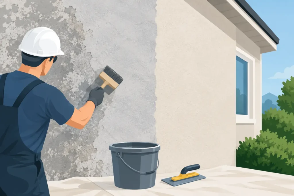 Surface Prep for Exterior Stucco That Lasts