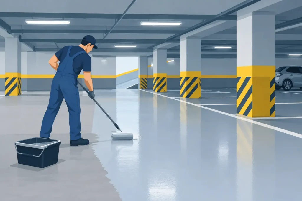 Underground Garage Painting for Lasting Results